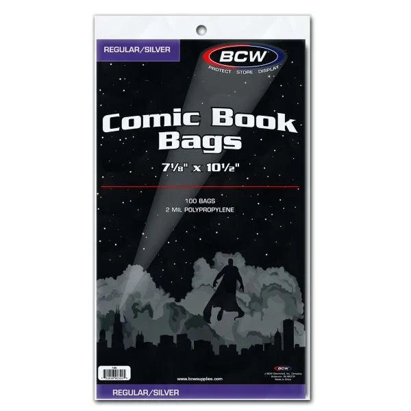 BCW Silver Poly Bags