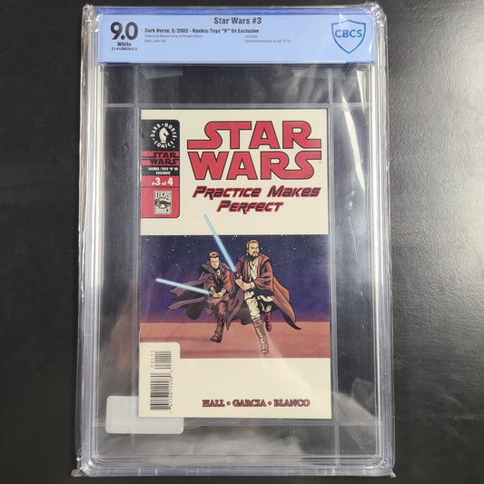 Star Wars #3 Practice Makes Perfect Hasbro/Toys R Us Exclusive Graded 9.0 CBCS