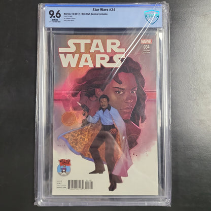 Star Wars 34 Mile High Exclusive CBCS 9.6