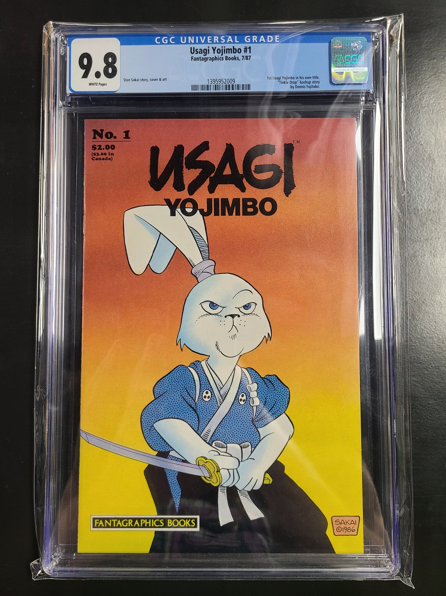 Usagi Yojimbo #1 CGC 9.8