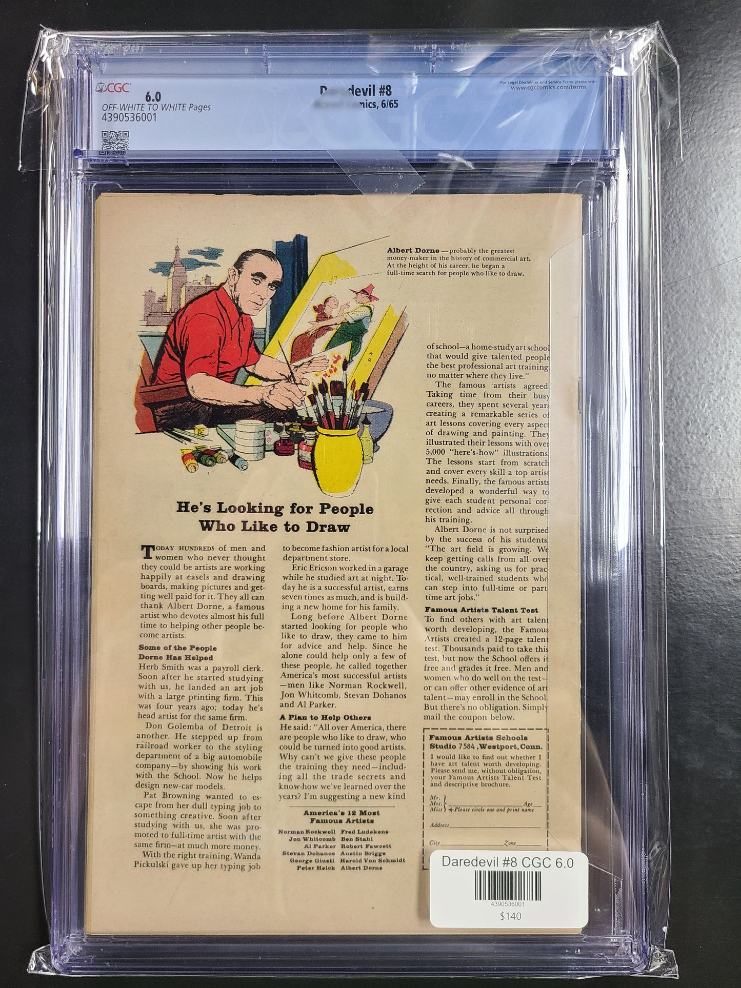 Daredevil #8 CGC 6.0