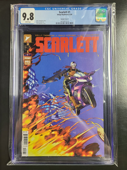 Scartlett #1 Incentive Variant CGC 9.8