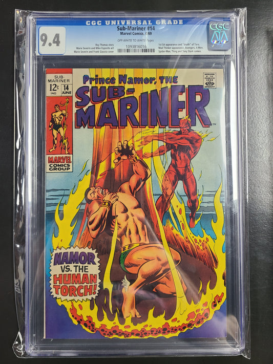 Sub-Mariner #14 CGC 9.4