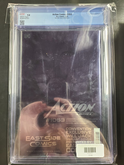 Action Comics #1053 East Side Comics Foil Edition A CGC 9.8