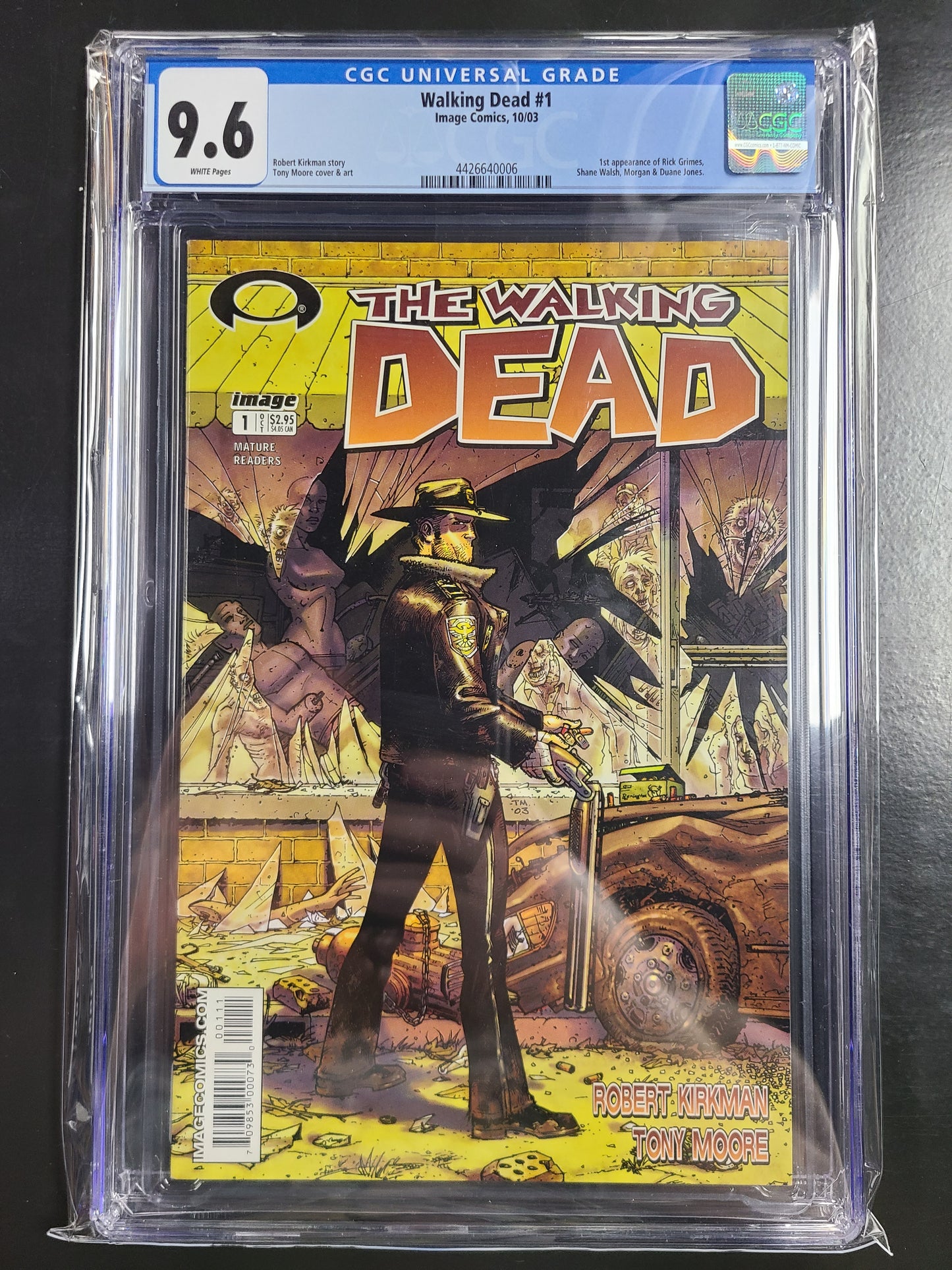 Walking Dead #1 CGC 9.6