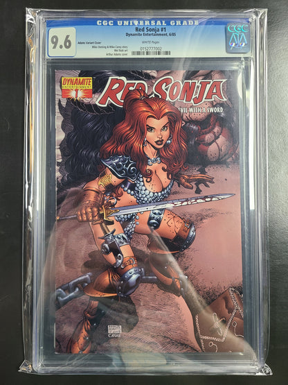 Red Sonja #1 Adams Variant CGC 9.6