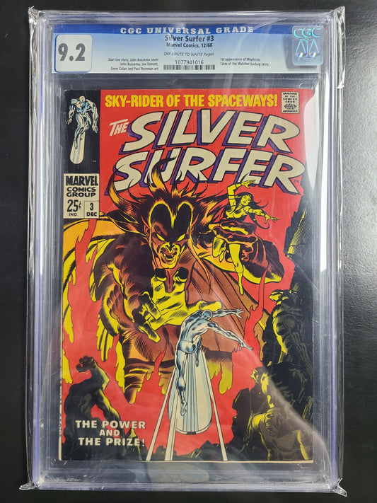 Silver Surfer #3 CGC 9.2