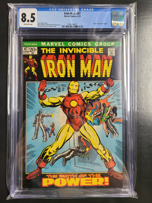 Iron Man #47 CGC 8.5