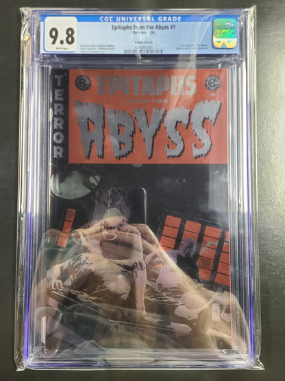 Epitaphs from the Abyss #1 Silver Foil Variant CGC 9.8