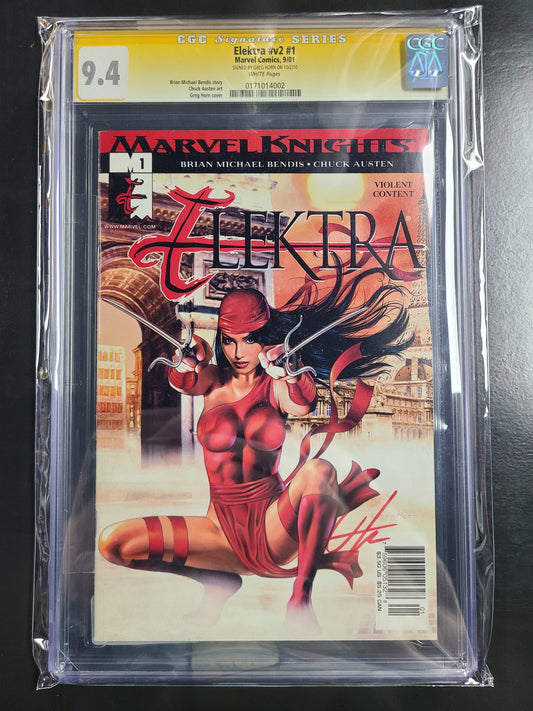 Elektra Vol. 2 #1 CGC 9.4 SS