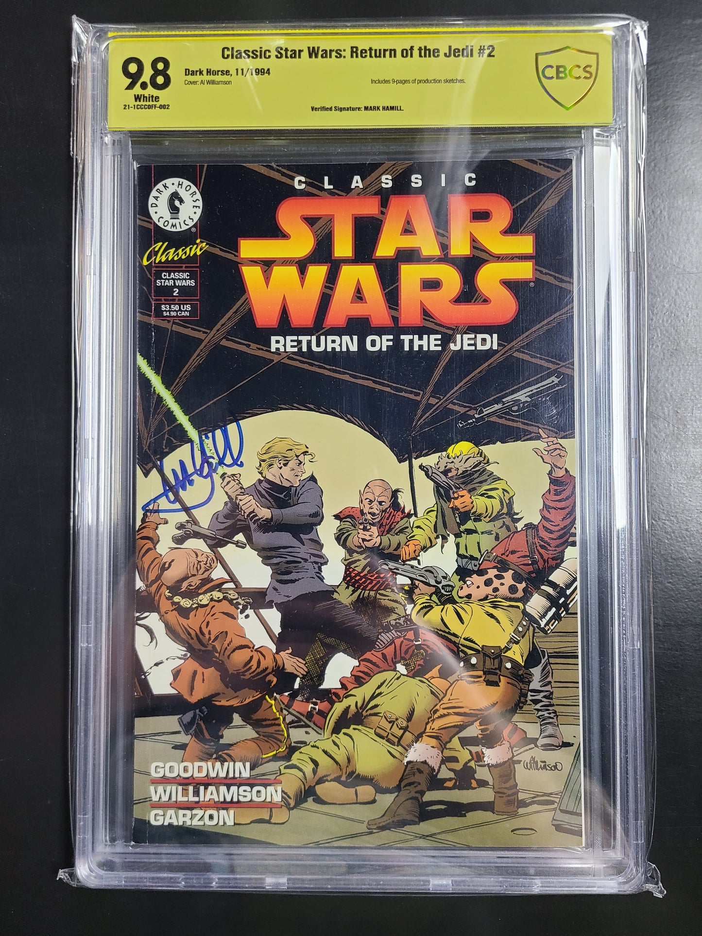 Classic Star Wars: Return of the Jedi #2 CBCS 9.8 SS