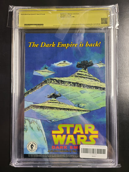 Classic Star Wars: Return of the Jedi #2 CBCS 9.8 SS