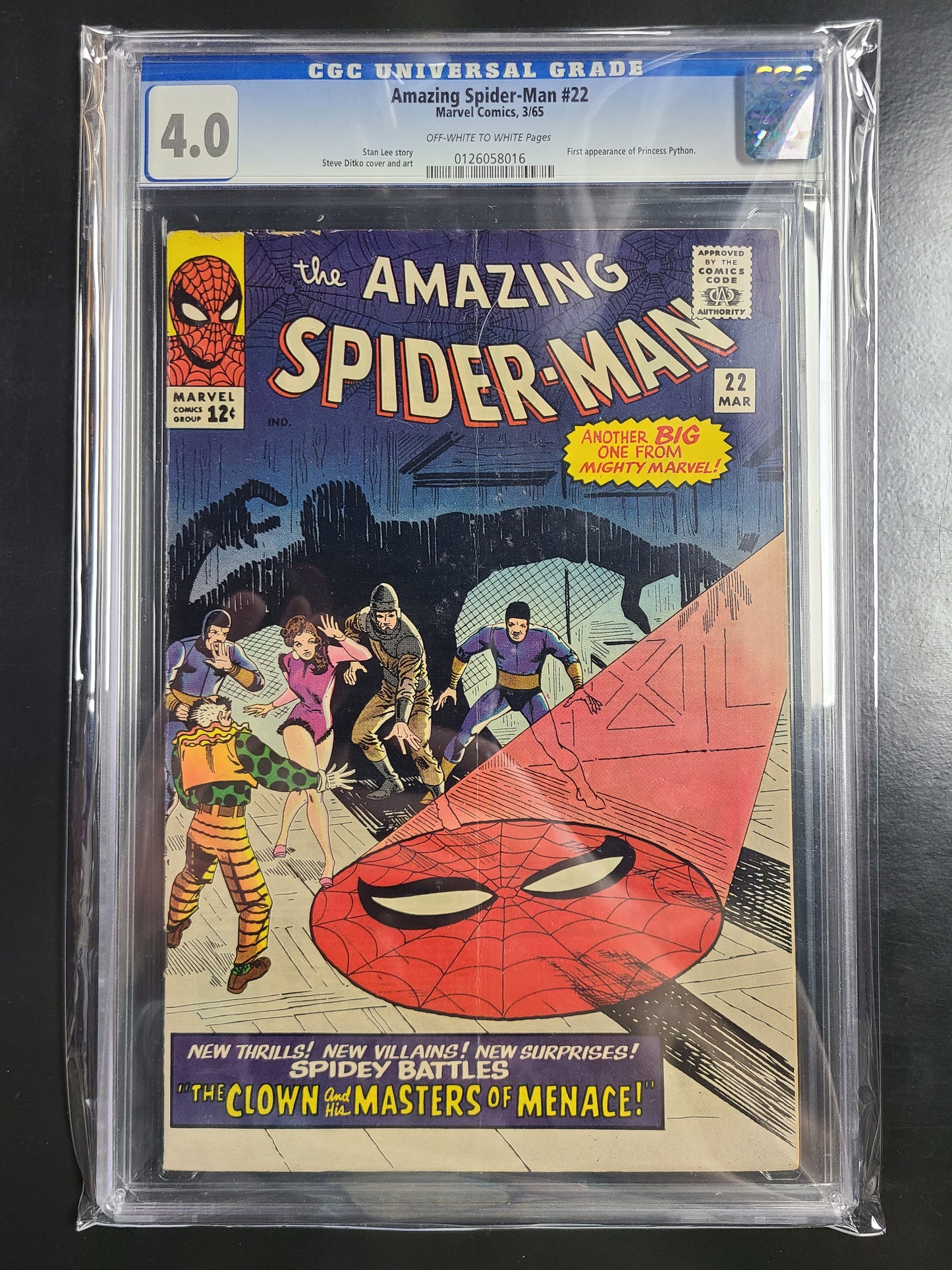 Amazing Spider-man #22 CGC 4.0