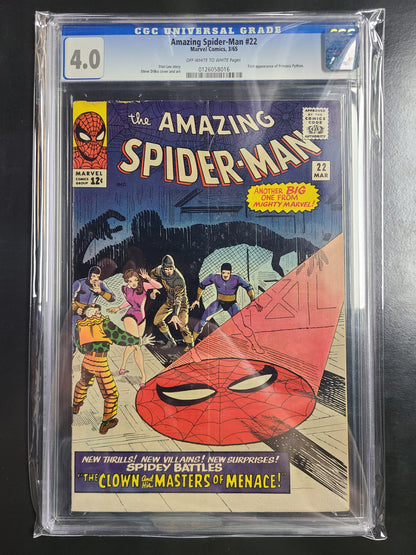 Amazing Spider-man #22 CGC 4.0