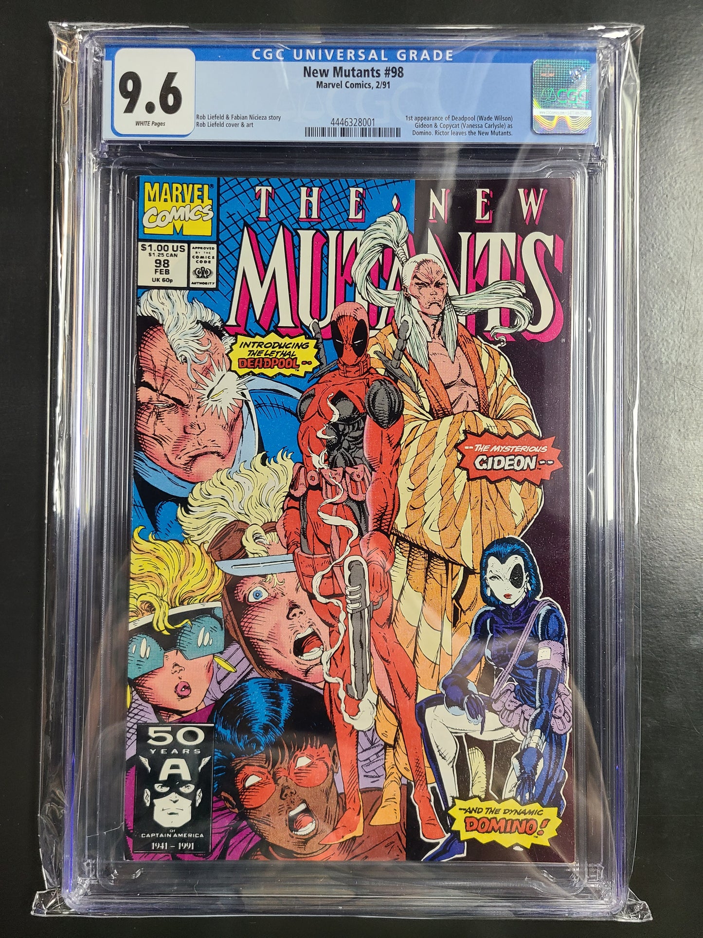 New Mutants #98 CGC 9.6