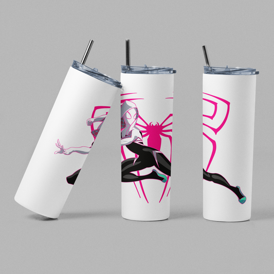 Spider Gwen Comic TV Movie Inspired Tumbler