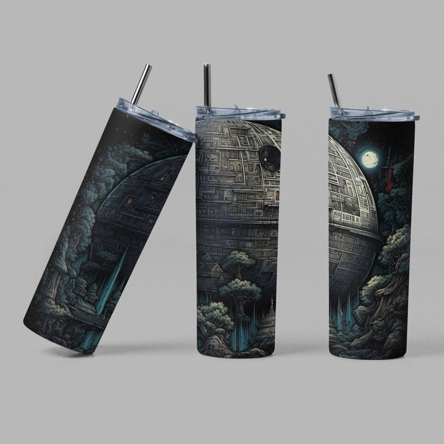 Death Star Space Movie Inspired Tumbler