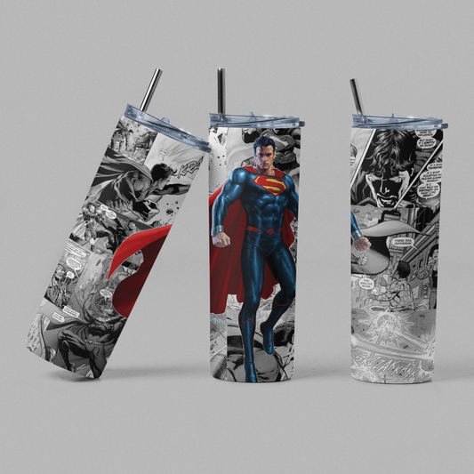 Superman Movie TV Comic Book Inspired Tumbler