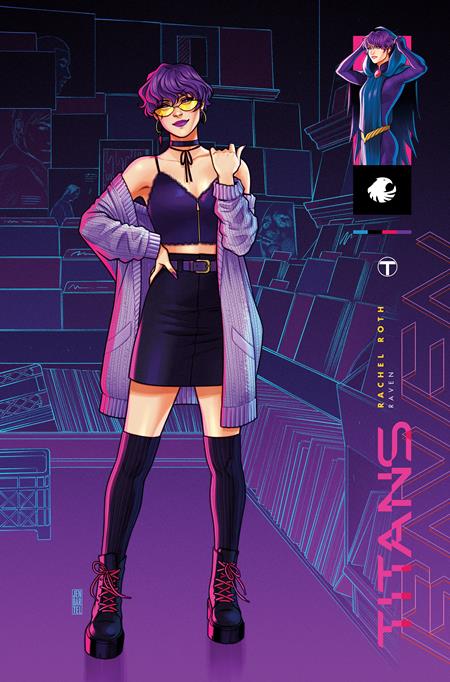 TITANS #6 CVR B JEN BARTEL CARD STOCK VAR