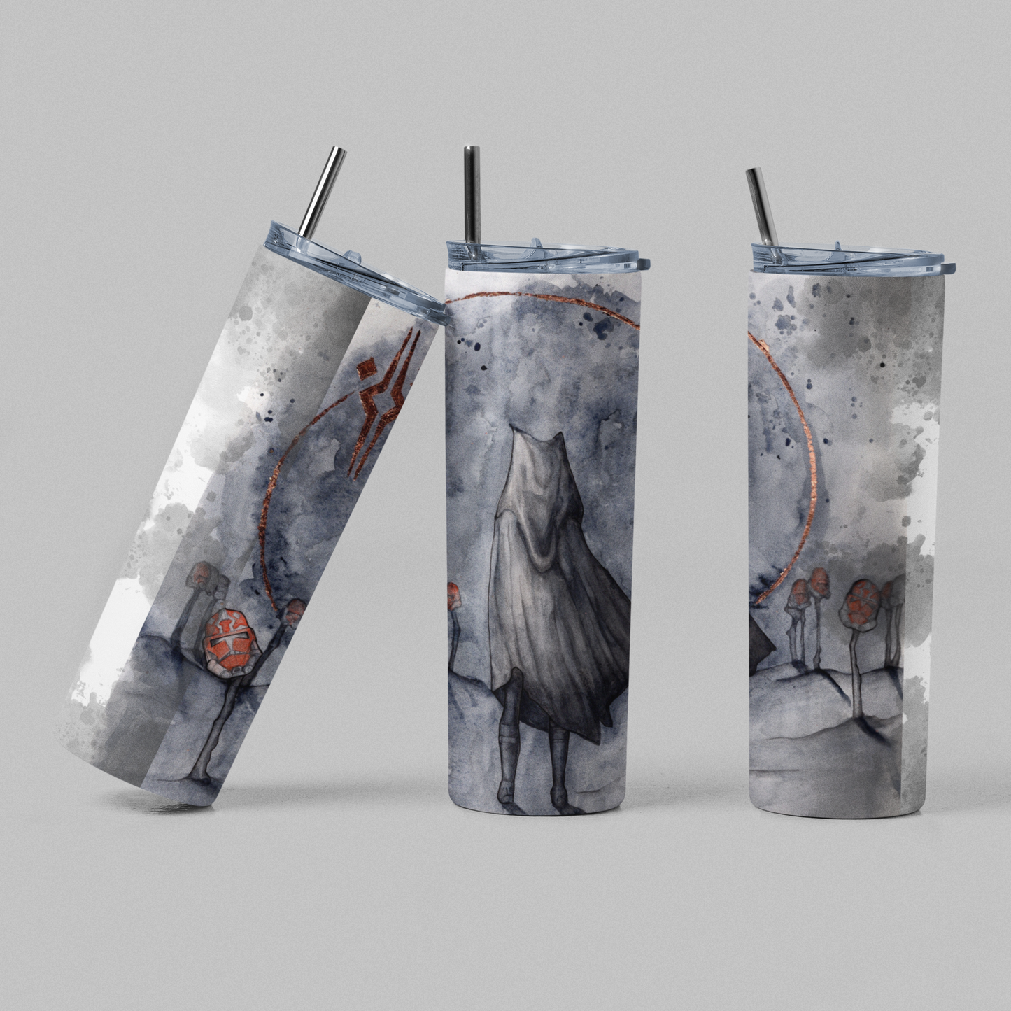 Ahsoka Watercolor Tumbler