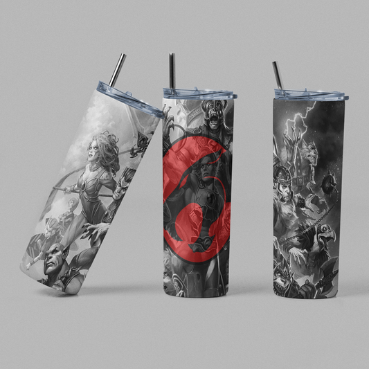 Thundercats Retro Cartoon Tumbler