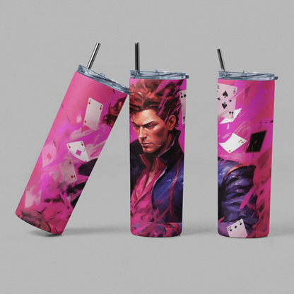 Gambit Cards Superhero Inspired Mutant Tumbler