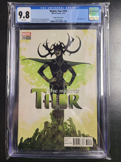 Mighty Thor #700 Hughes Variant CGC 9.8