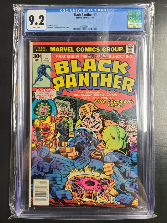 Black Panther #1 CGC 9.2