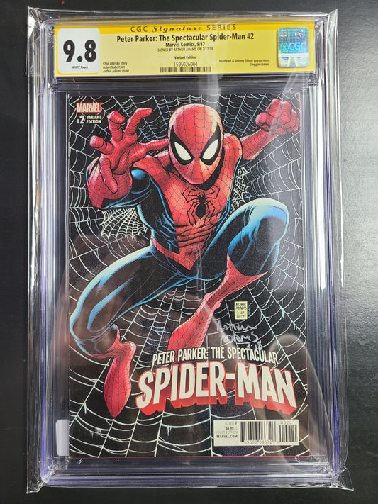 Peter Parker: The Spectacular Spider-man #2 Adams Variant CGC 9.8 SS