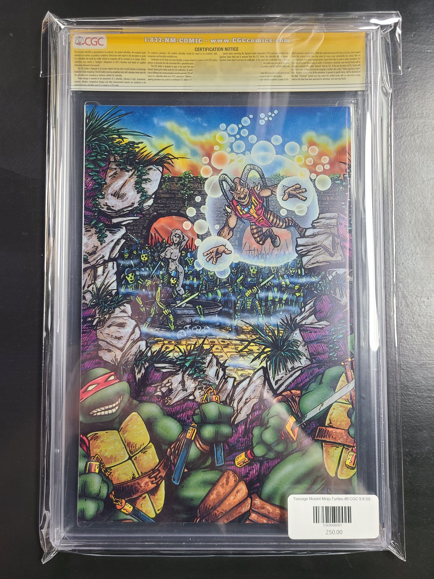 Teenage Mutant Ninja Turtles #8 CGC 9.8 SS