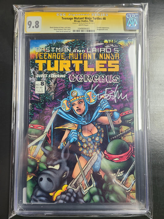 Teenage Mutant Ninja Turtles #8 CGC 9.8 SS