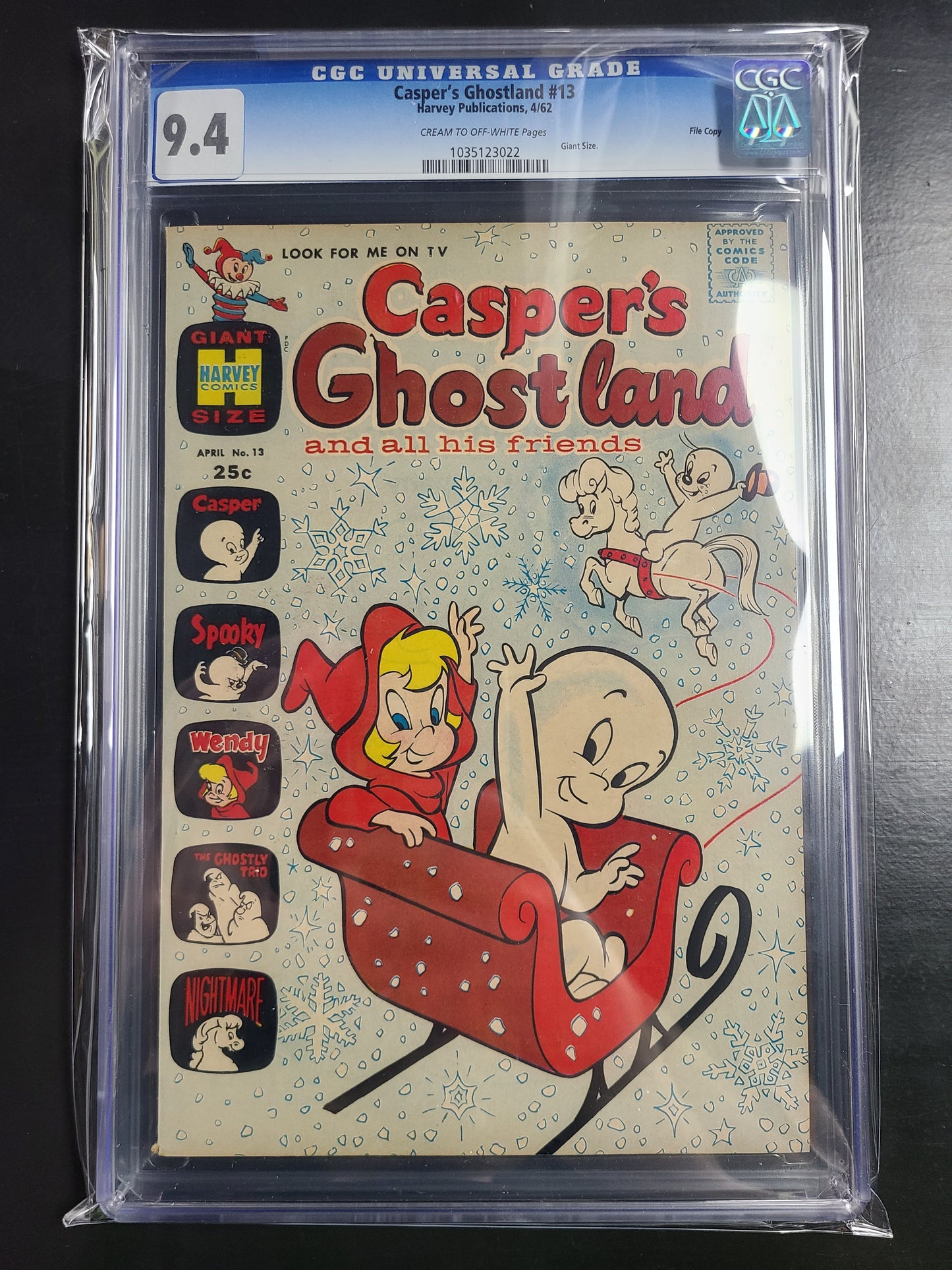 Casper's Ghostland #13 CGC 9.4