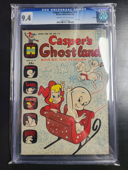 Casper's Ghostland #13 CGC 9.4