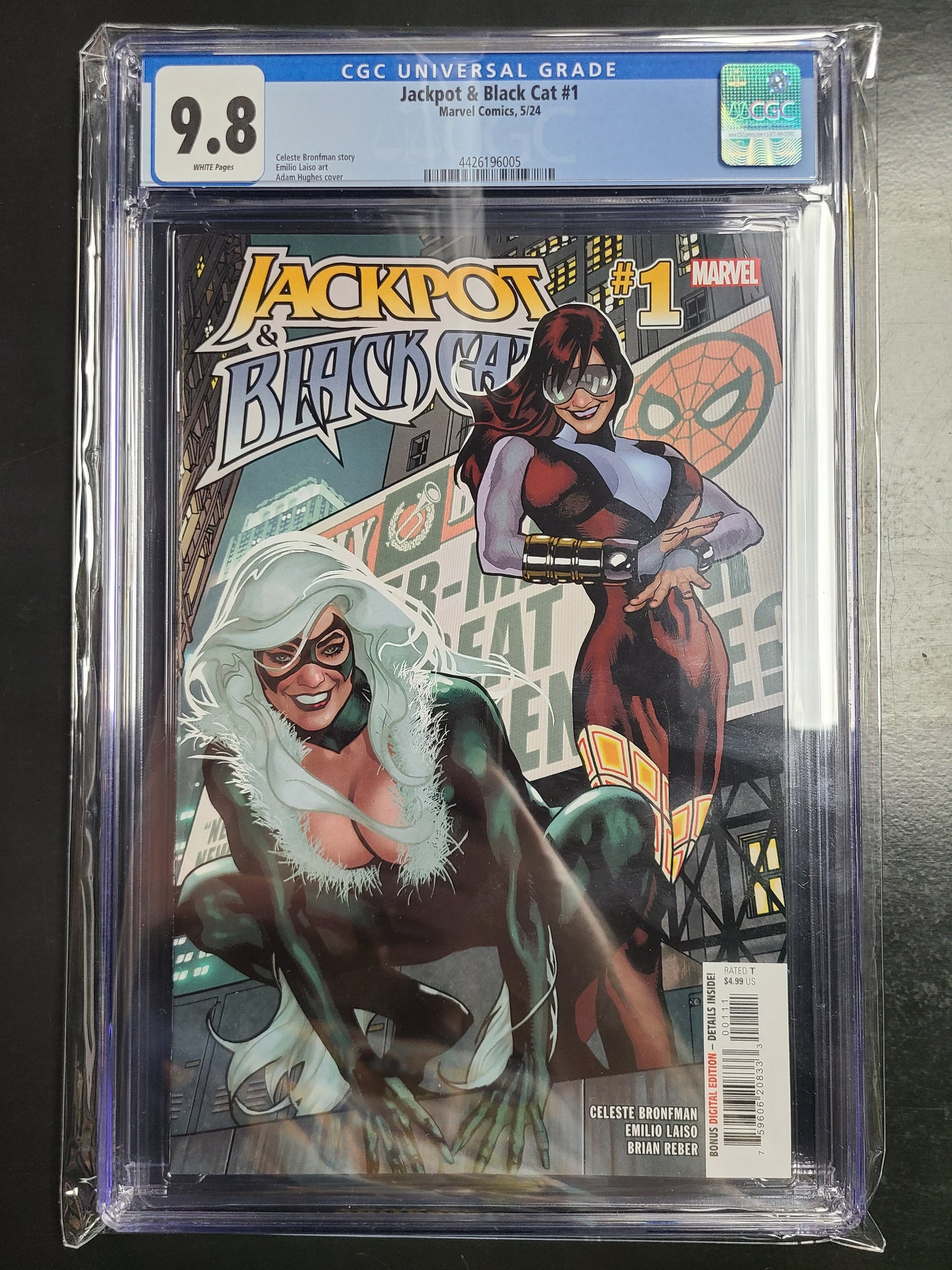 Jackpot & Black Cat #1 CGC 9.8