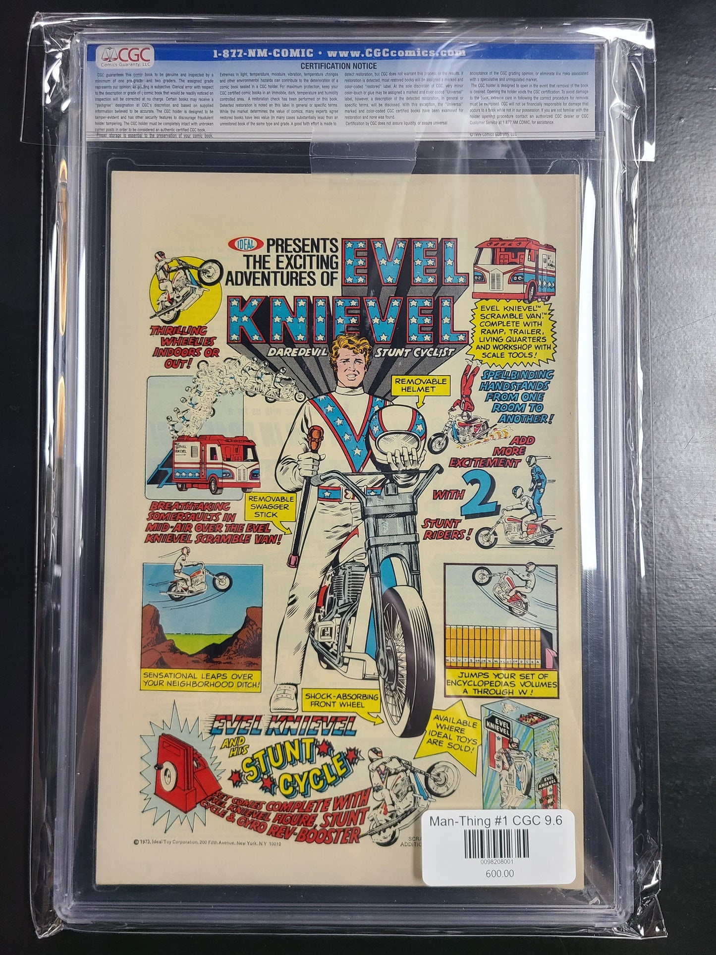 Man-Thing #1 CGC 9.6