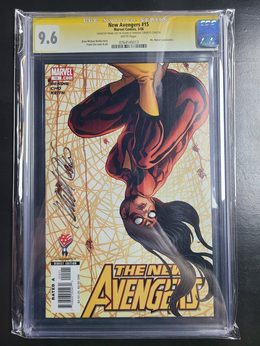 New Avengers #15 CGC 9.6 SS