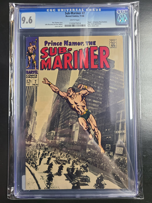 Sub-Mariner #7 CGC 9.6