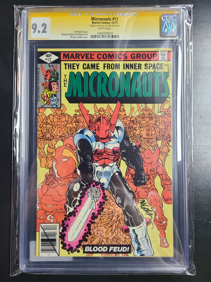 Micronauts #12 CGC 9.2 SS