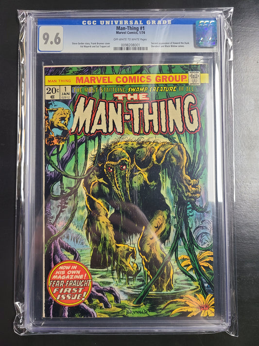 Man-Thing #1 CGC 9.6