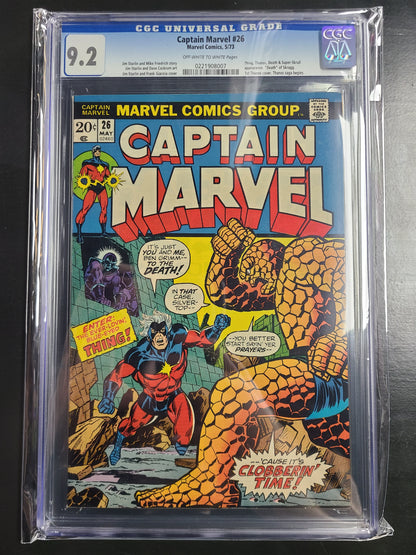 Captain Marvel #26 CGC 9.2