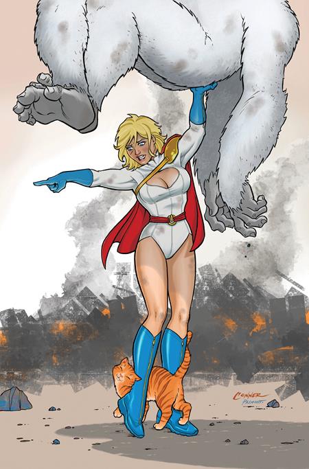 POWER GIRL SPECIAL #1 (ONE SHOT) CVR C AMANDA CONNER CARD STOCK VAR