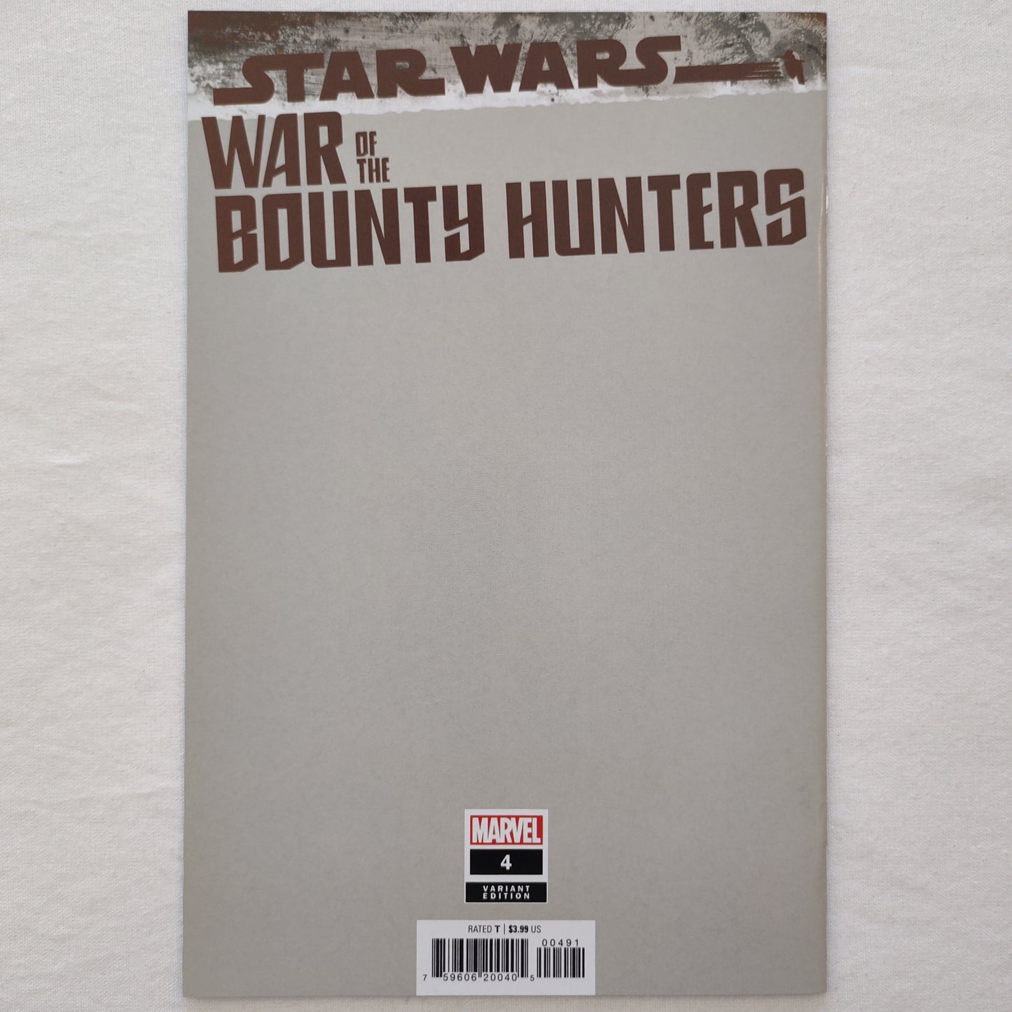 War of the Bounty Hunters #4 Holiday Special Negative Space 1st Print
