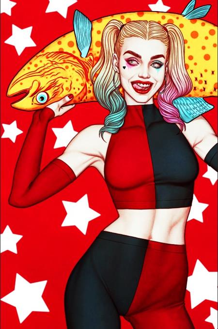 HARLEY QUINN #28 CVR C JENNY FRISON CARD STOCK VAR