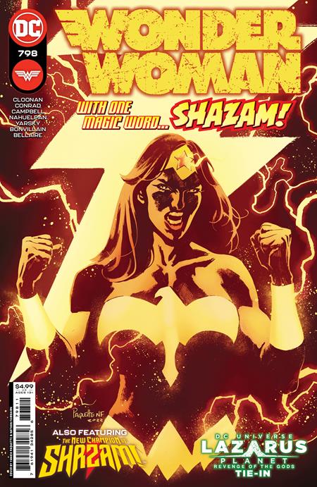 WONDER WOMAN #798 CVR A YANICK PAQUETTE (REVENGE OF THE GODS)